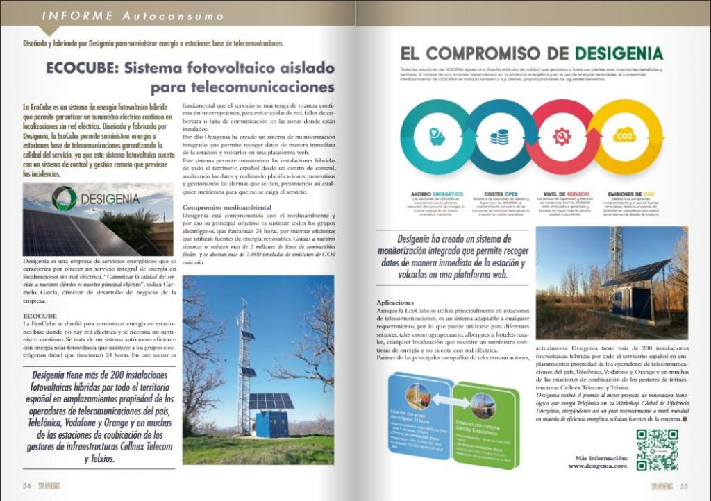Desigenia en Solar News